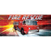 Fire Rescue Removable Art Panel