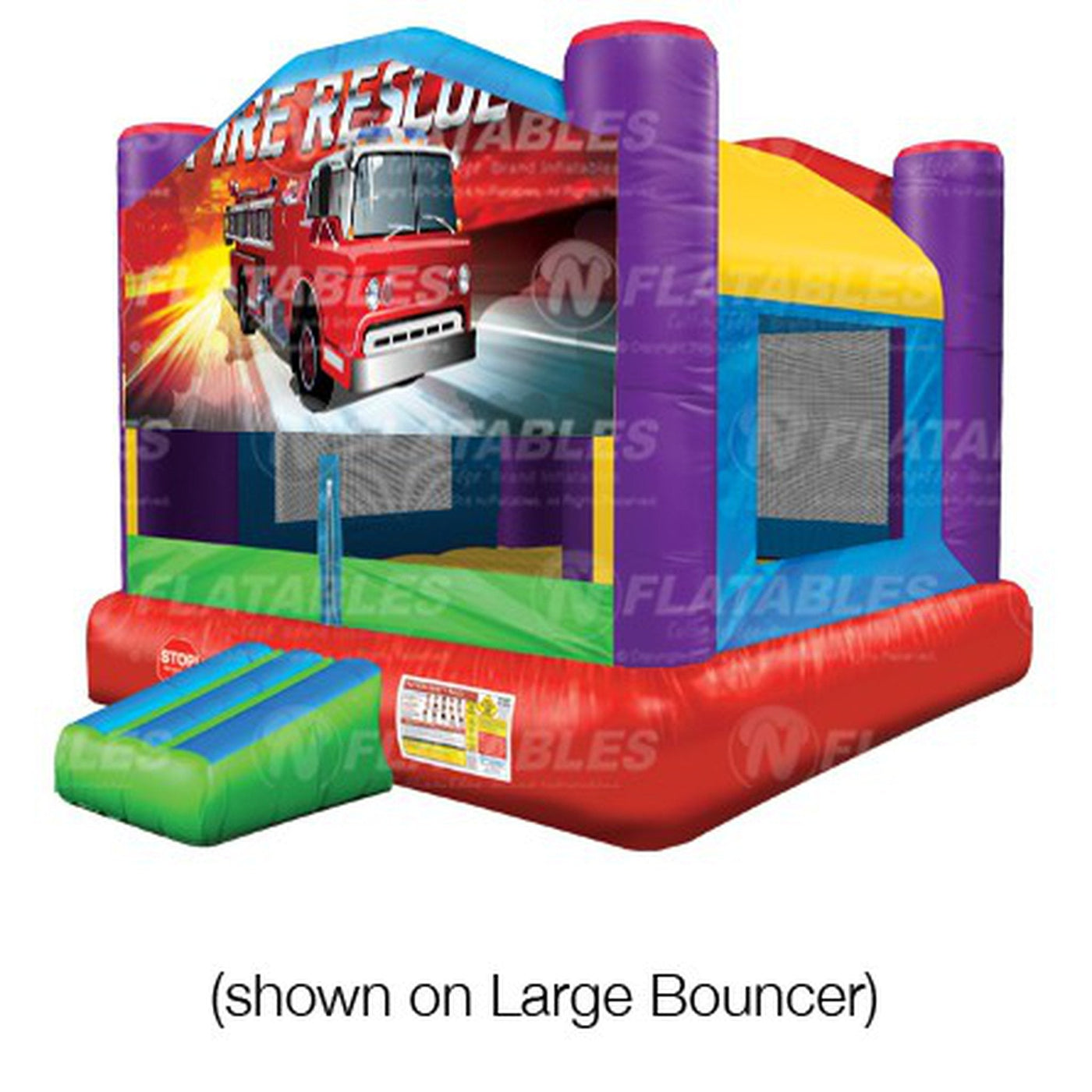 Fire Rescue Removable Art Panel — Beyond Tent