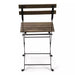 French Bistro Slatted Cafe Folding Chair
