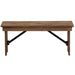 Hercules 40'' x 12'' Pine Folding Farm Bench