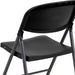 Hercules Plastic Folding Chair with Charcoal Frame