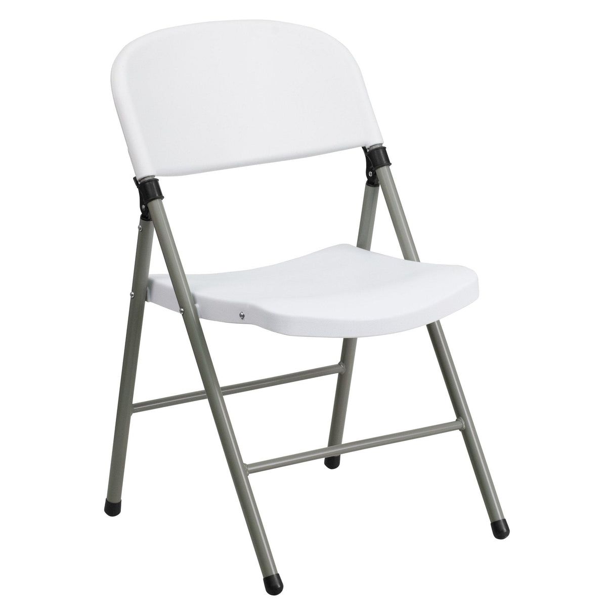 Hercules Plastic Folding Chair — Charcoal Frame | Beyond Tent