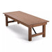 Kid's 6' x 30'' Solid Pine Folding Farm Table