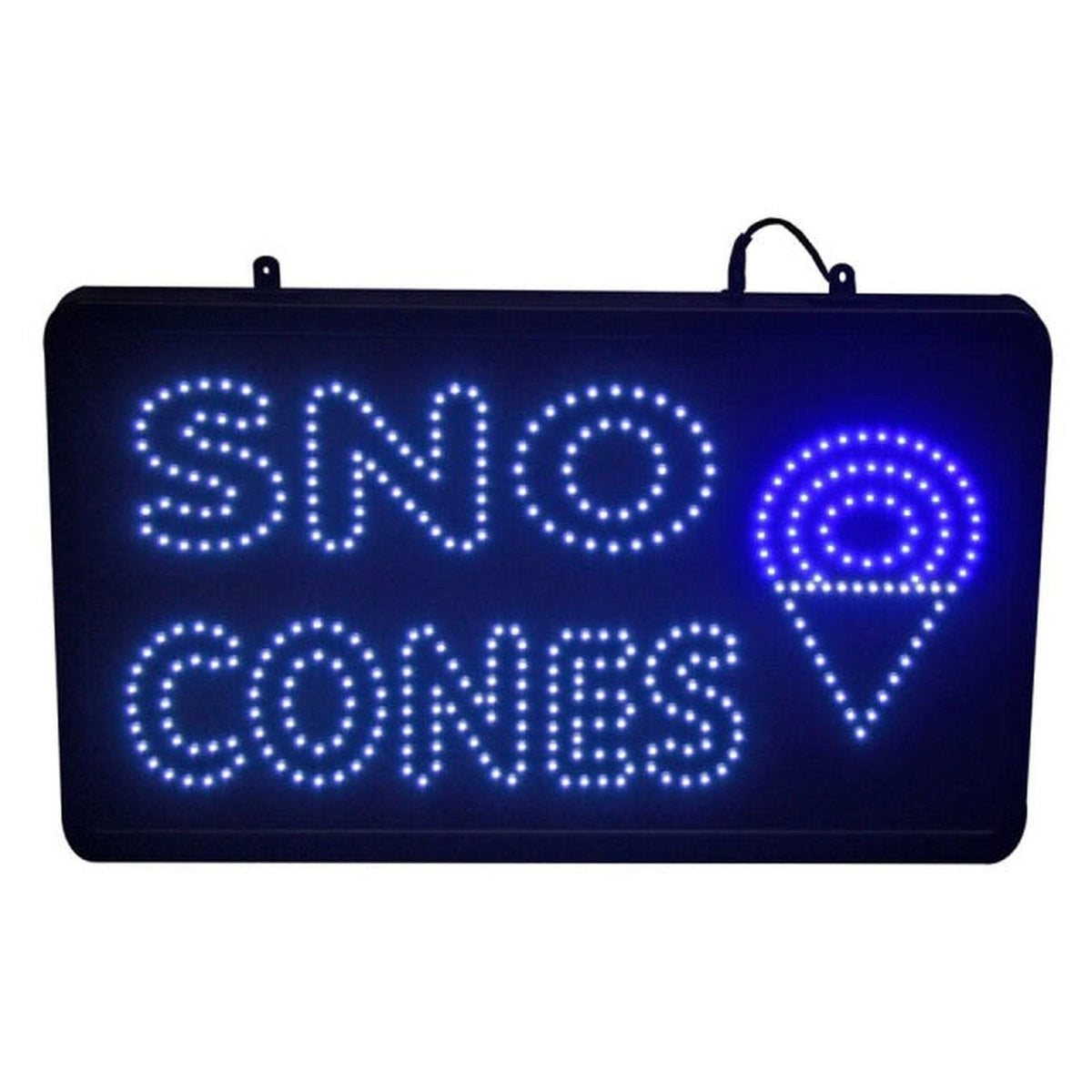 LED Snow Cone Sign — Beyond Tent