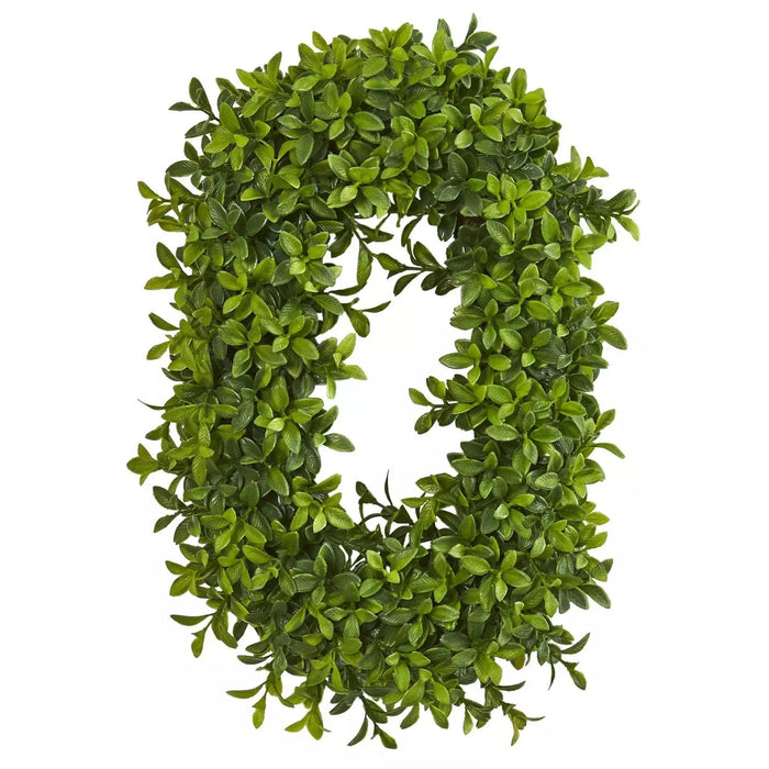 Love Boxwood Artificial Wall Decoration