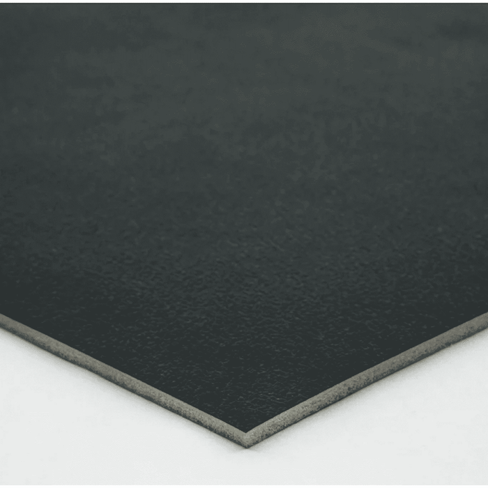 Matte Black Rolled Vinyl Flooring