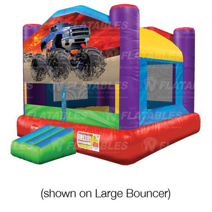 Monster Truck Madness Removable Art Panel