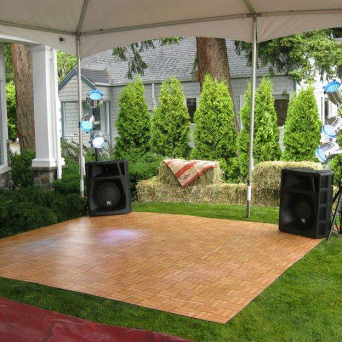 Oak Portable Dance Floor