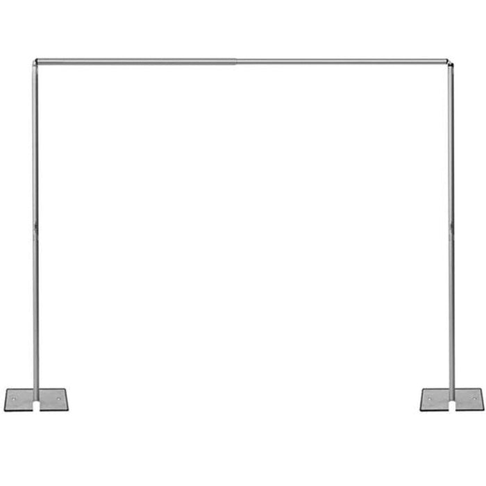 Pipe and Drape Backdrop Kit – 8' Fixed Height x 10' Wide