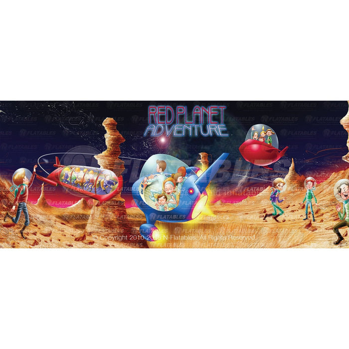 Red Planet Adventure Removable Art Panel