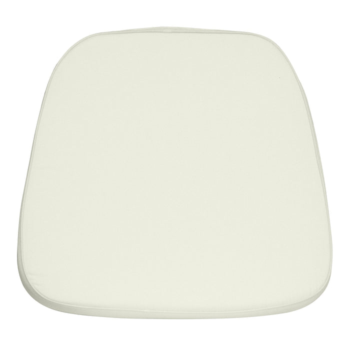 Soft Ivory Fabric Chiavari Chair Cushion