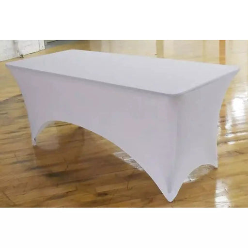 Spandex Fitted Stretch Table Cover for 6'x30'' Banquet Table