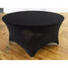 Spandex Fitted Stretch Table Cover for 60'' Round Folding Table