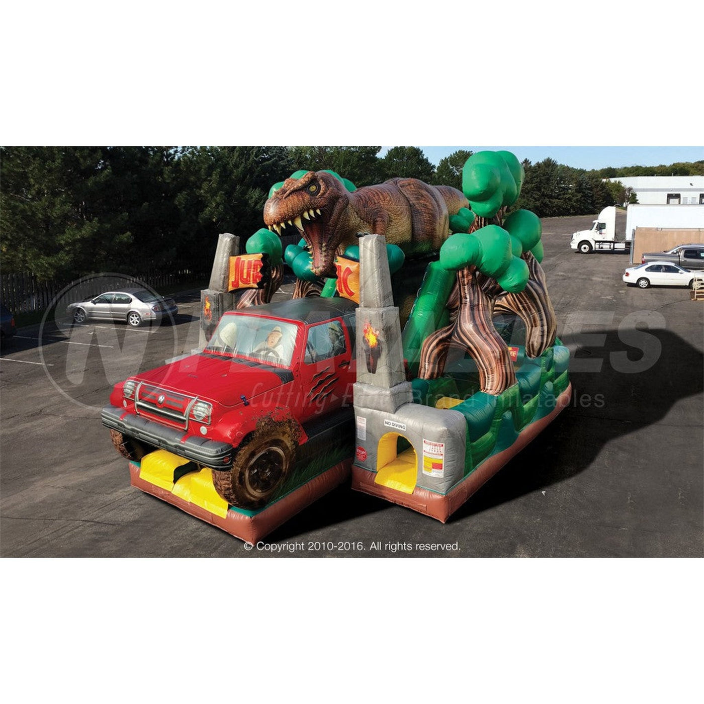 T-Rex Obstacle Course — Beyond Tent