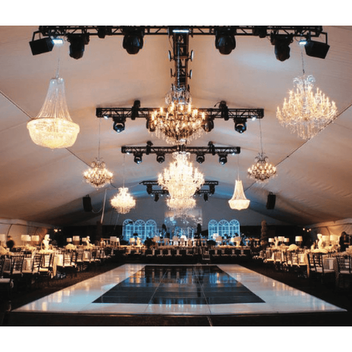 tenting laminat White Laminate Portable Dance Floor